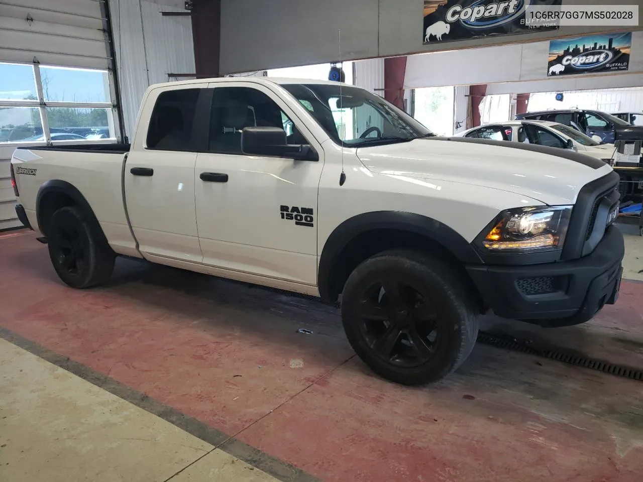 2021 Ram 1500 Classic Slt VIN: 1C6RR7GG7MS502028 Lot: 58684134