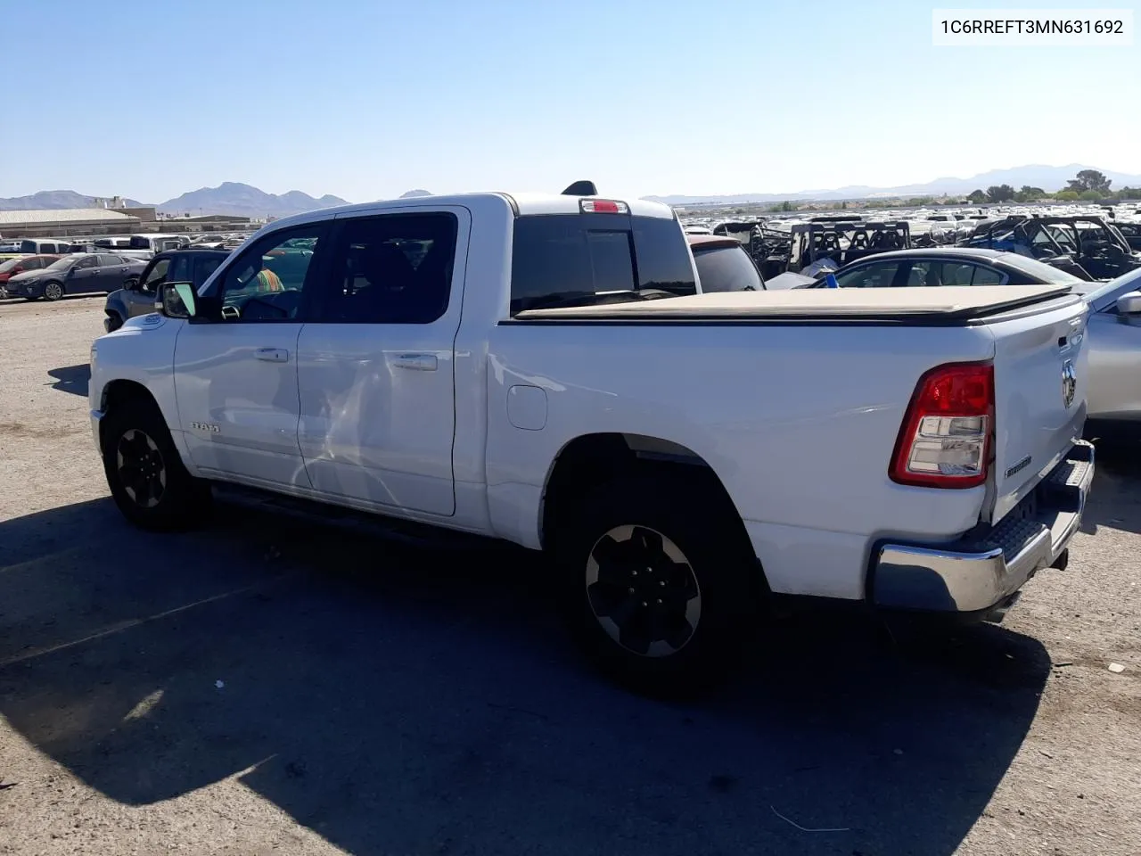 2021 Ram 1500 Big Horn/Lone Star VIN: 1C6RREFT3MN631692 Lot: 59082064