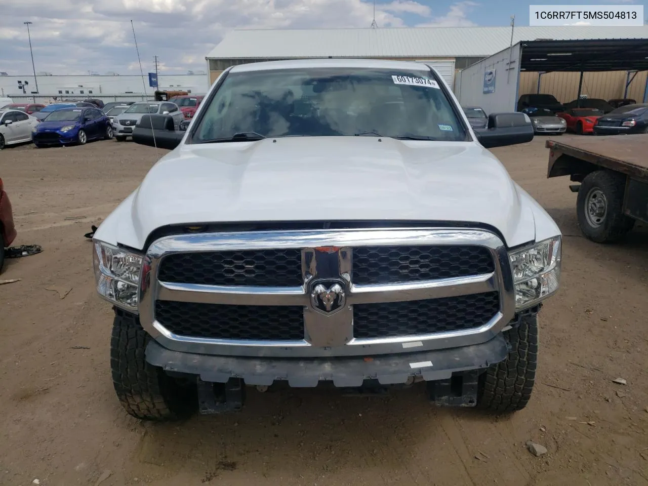 2021 Ram 1500 Classic Tradesman VIN: 1C6RR7FT5MS504813 Lot: 60173074