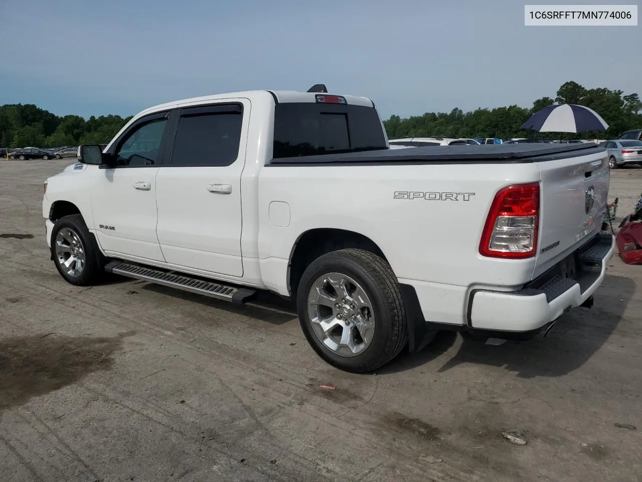 2021 Ram 1500 Big Horn/Lone Star VIN: 1C6SRFFT7MN774006 Lot: 60644694