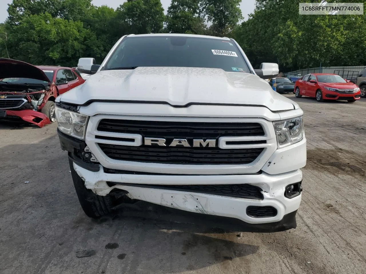 1C6SRFFT7MN774006 2021 Ram 1500 Big Horn/Lone Star