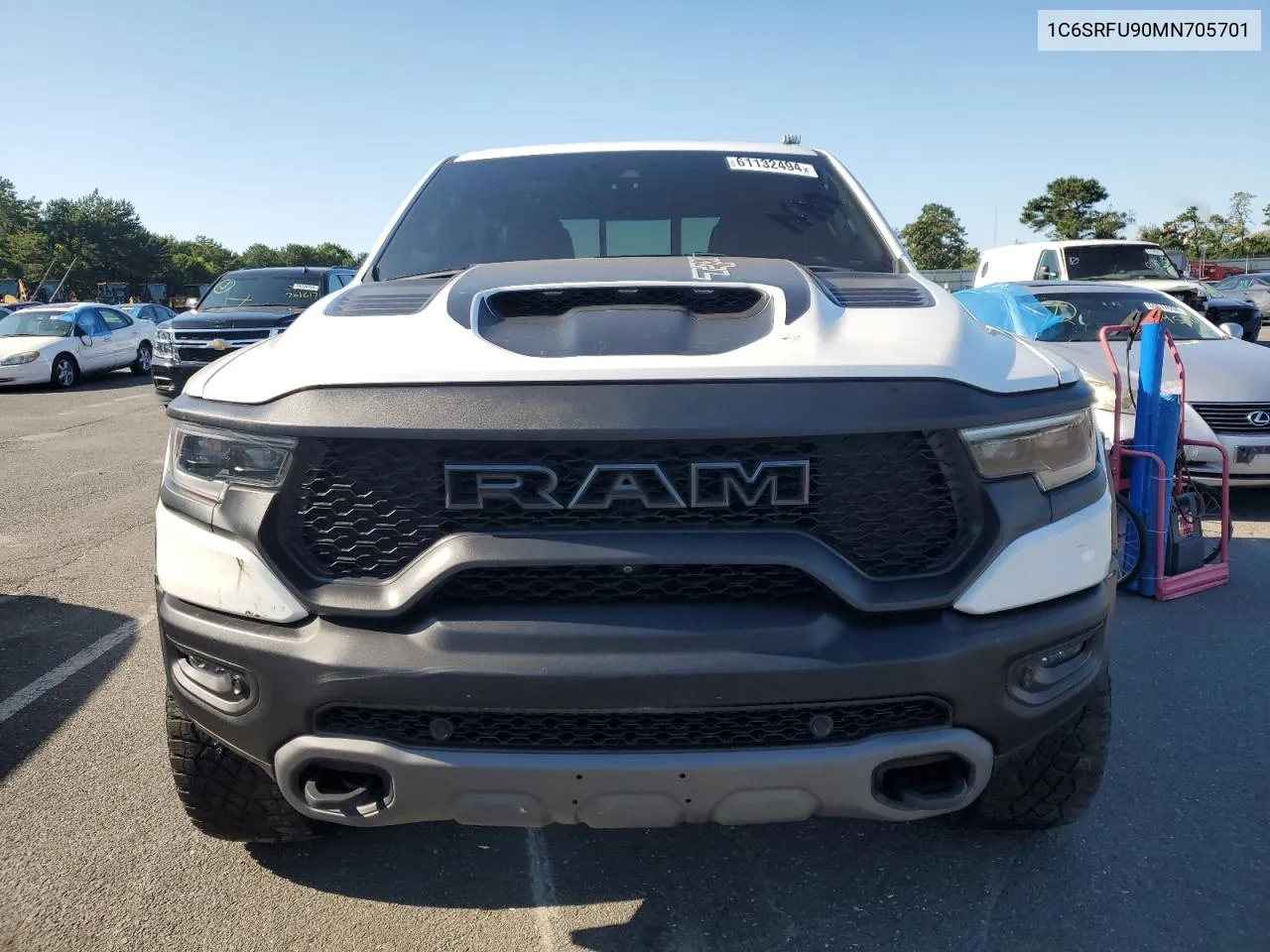 2021 Ram 1500 Trx VIN: 1C6SRFU90MN705701 Lot: 61132494