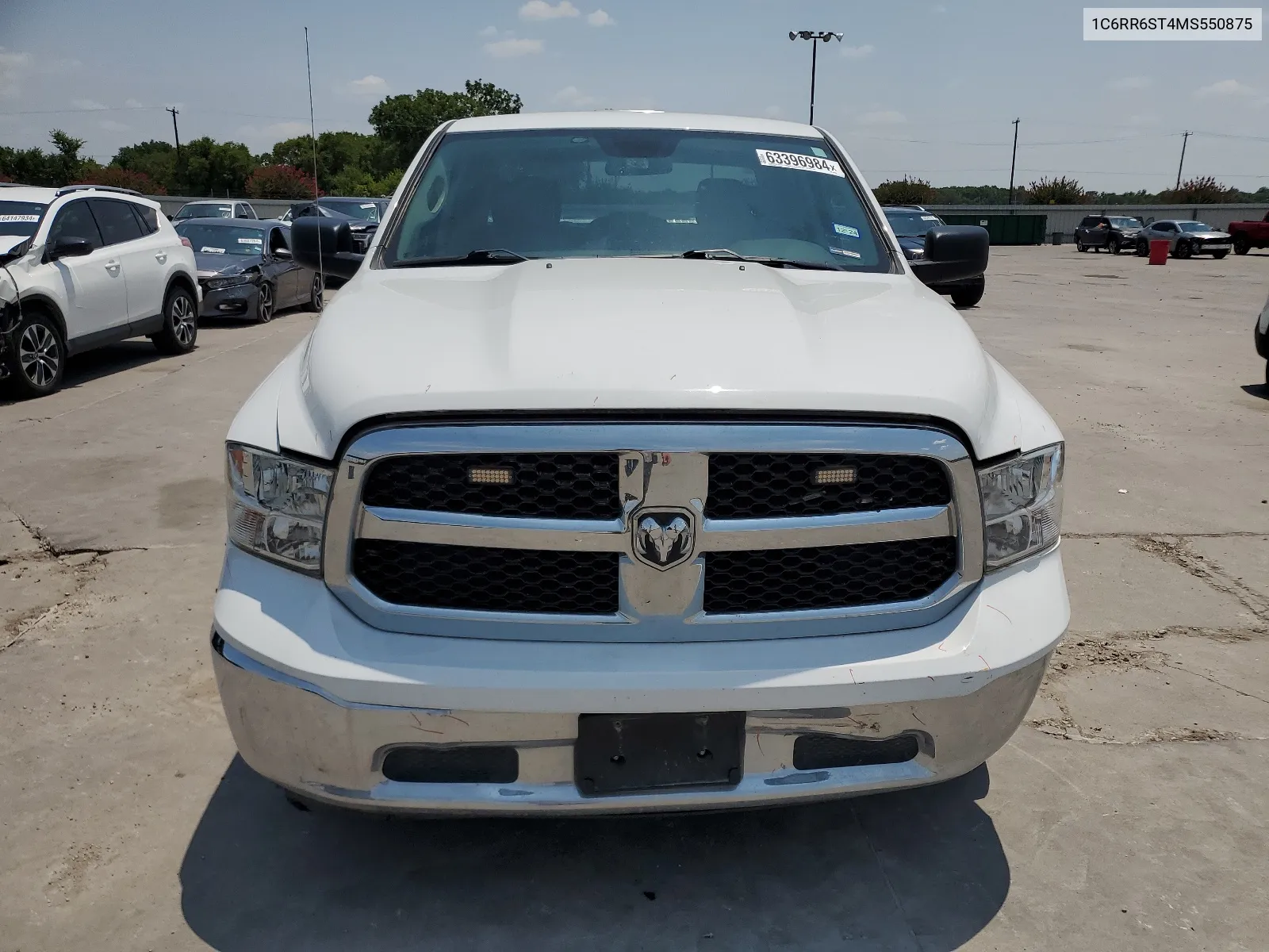 2021 Ram 1500 Classic Tradesman VIN: 1C6RR6ST4MS550875 Lot: 63396984