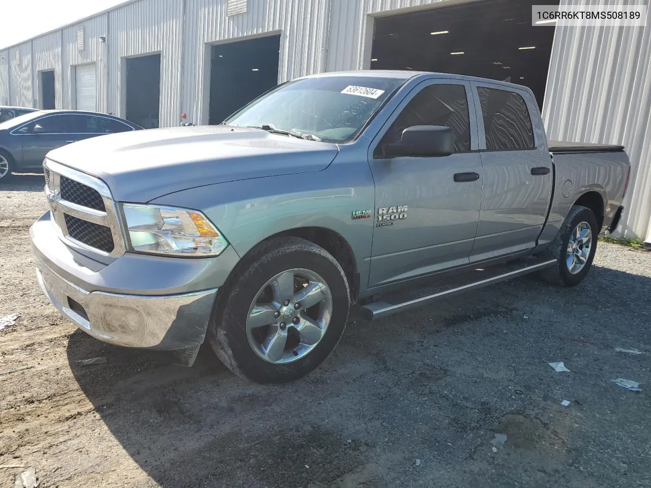 1C6RR6KT8MS508189 2021 Ram 1500 Classic Tradesman