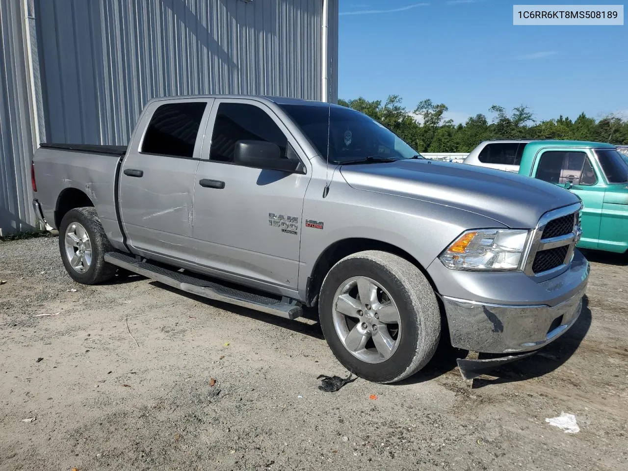 2021 Ram 1500 Classic Tradesman VIN: 1C6RR6KT8MS508189 Lot: 63612604