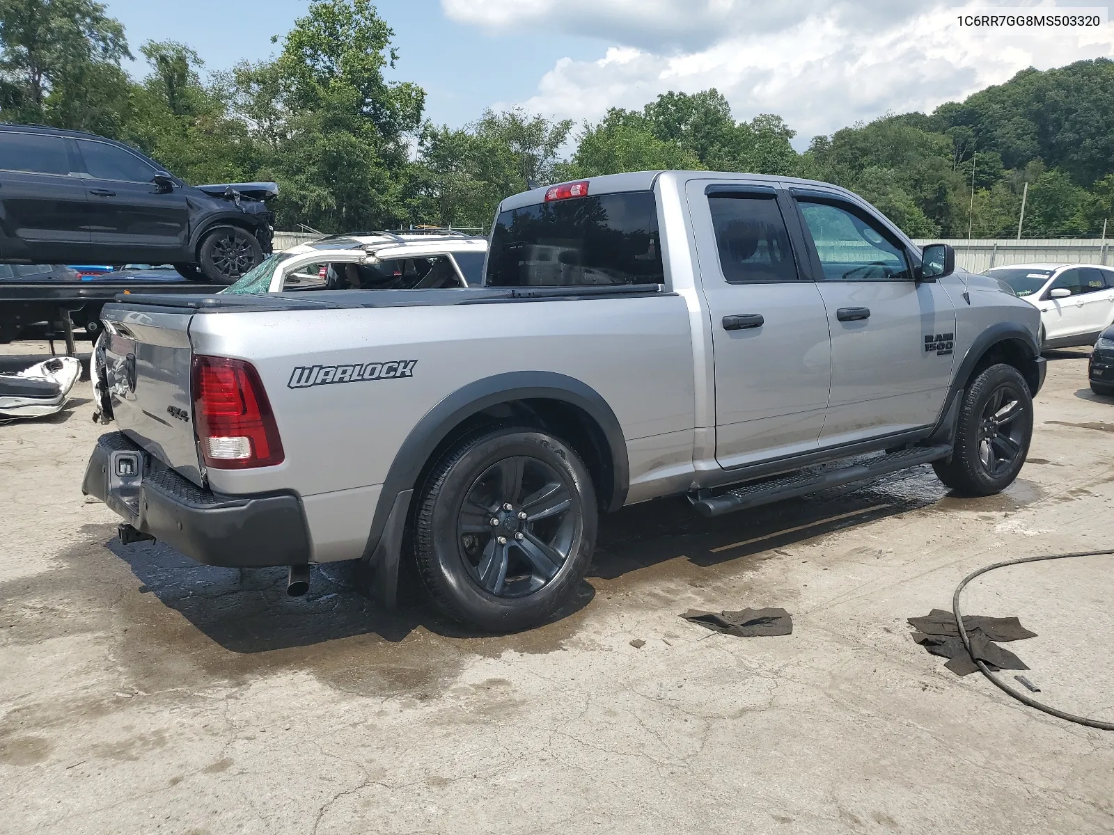 2021 Ram 1500 Classic Slt VIN: 1C6RR7GG8MS503320 Lot: 63876534