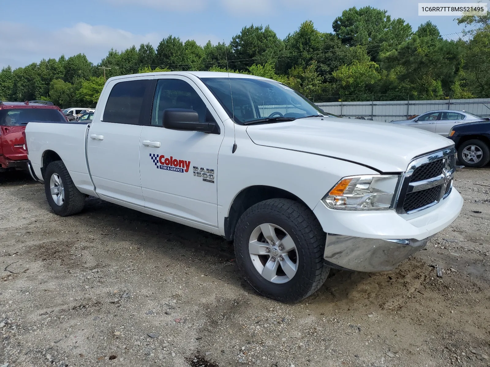 2021 Ram 1500 Classic Slt VIN: 1C6RR7TT8MS521495 Lot: 64013634