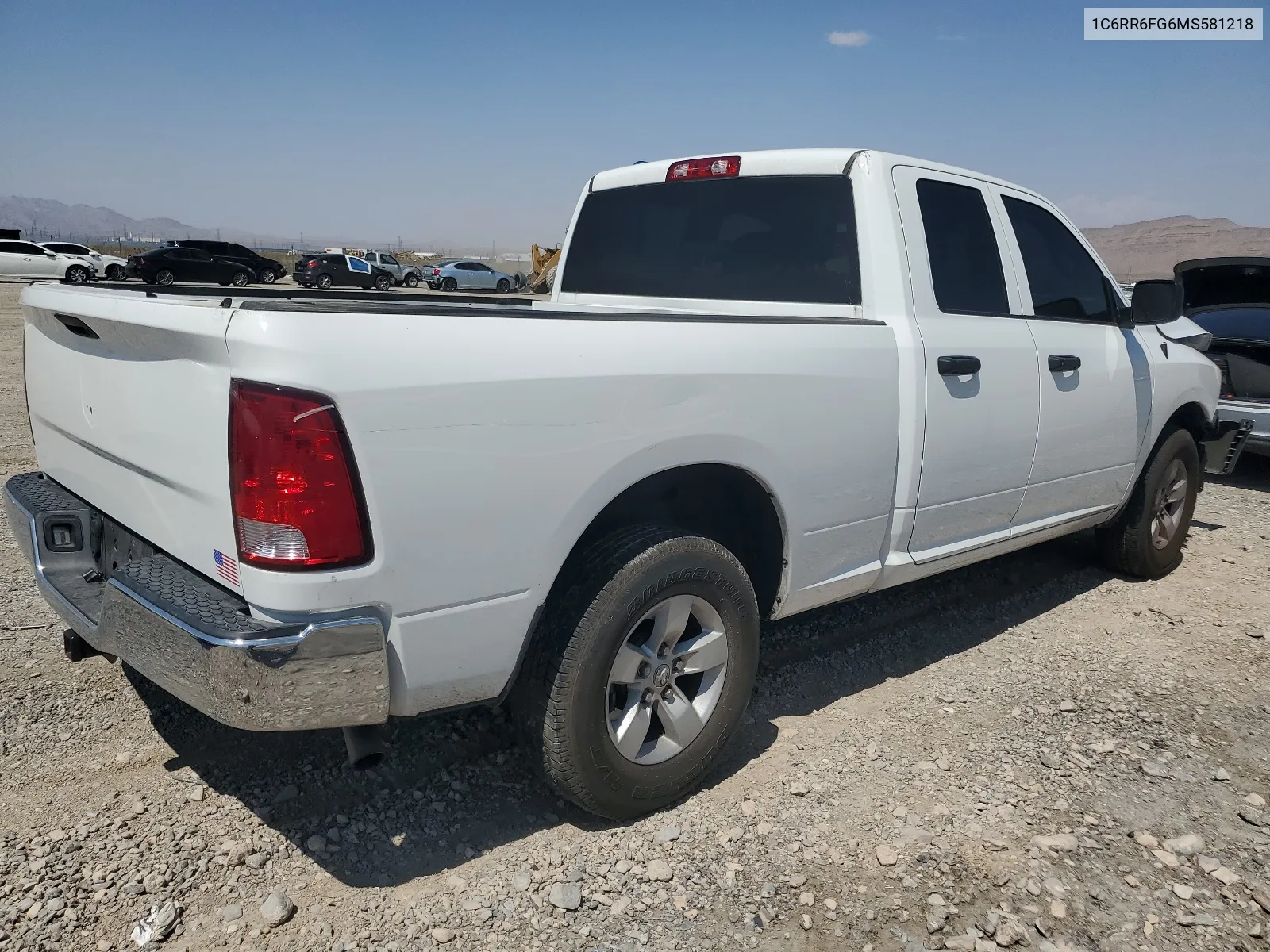 2021 Ram 1500 Classic Tradesman VIN: 1C6RR6FG6MS581218 Lot: 65176064