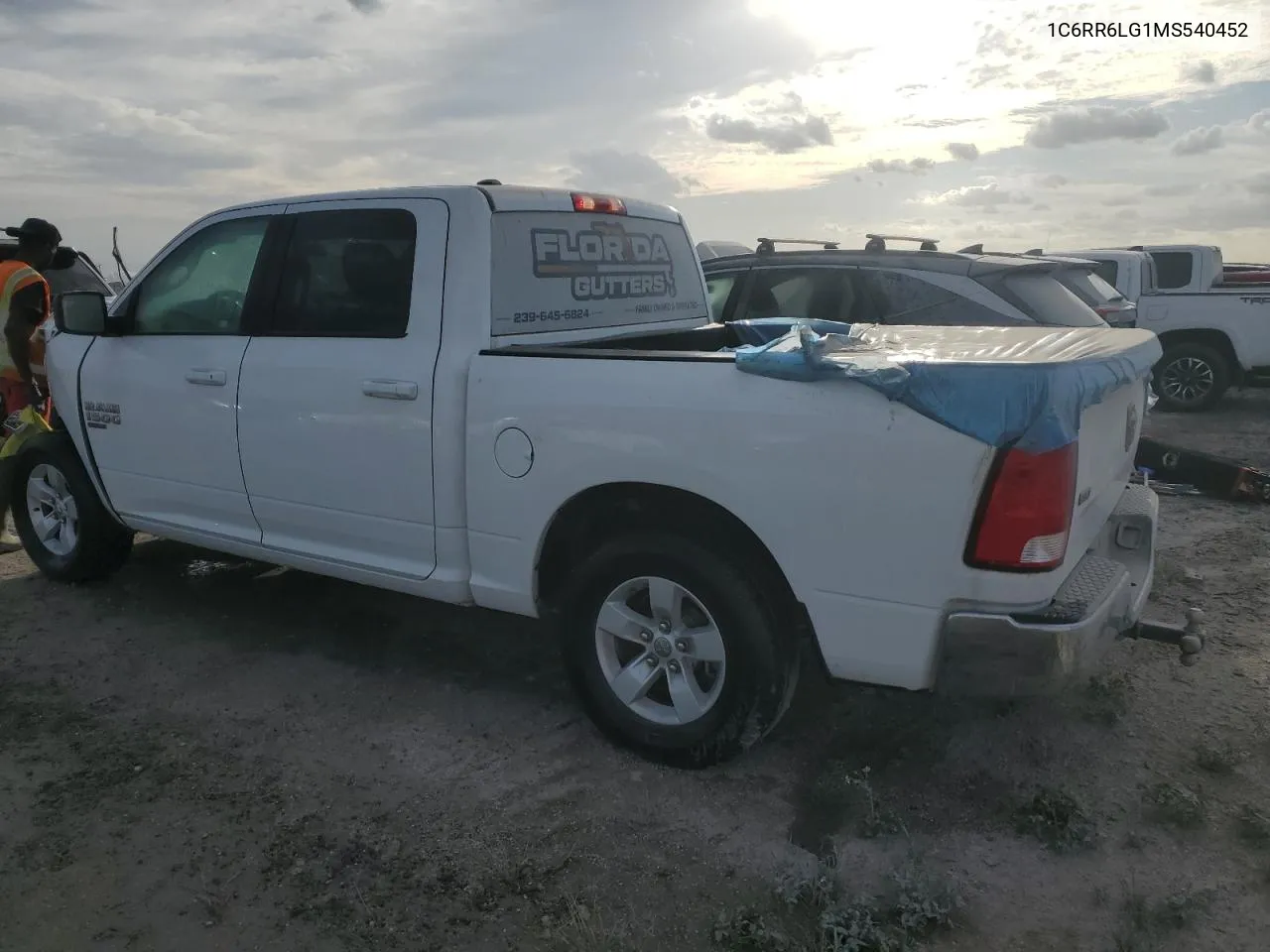 2021 Ram 1500 Classic Slt VIN: 1C6RR6LG1MS540452 Lot: 65427534