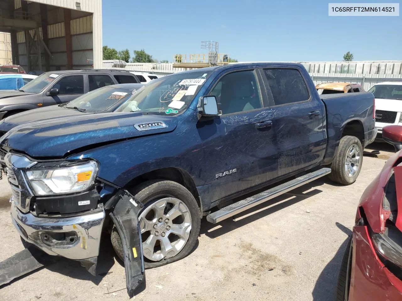 1C6SRFFT2MN614521 2021 Ram 1500 Big Horn/Lone Star