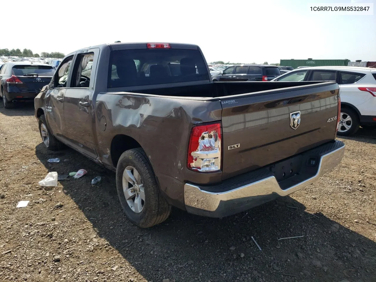 2021 Ram 1500 Classic Slt VIN: 1C6RR7LG9MS532847 Lot: 66266084