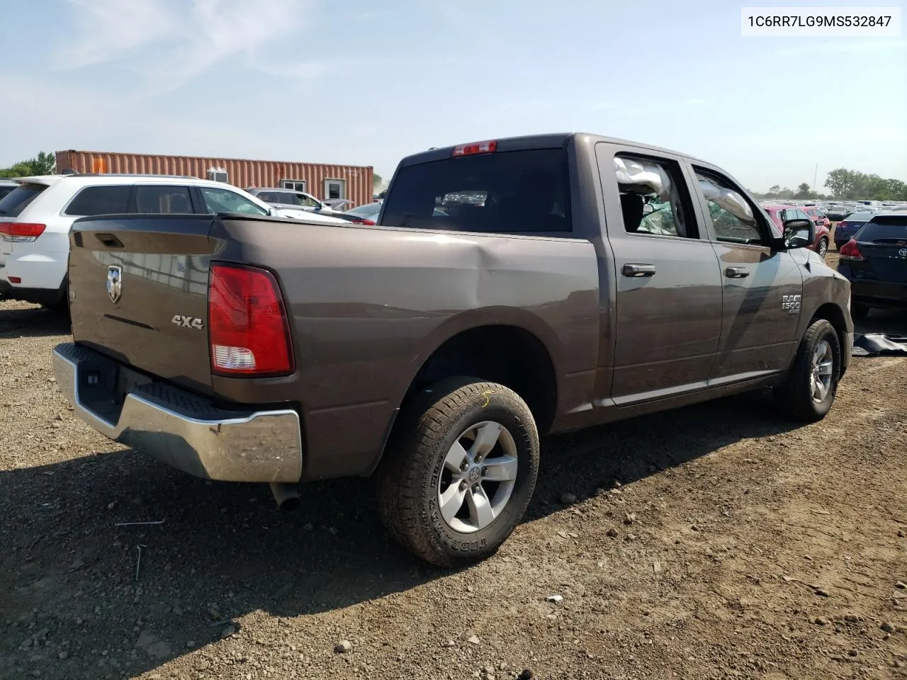 2021 Ram 1500 Classic Slt VIN: 1C6RR7LG9MS532847 Lot: 66266084