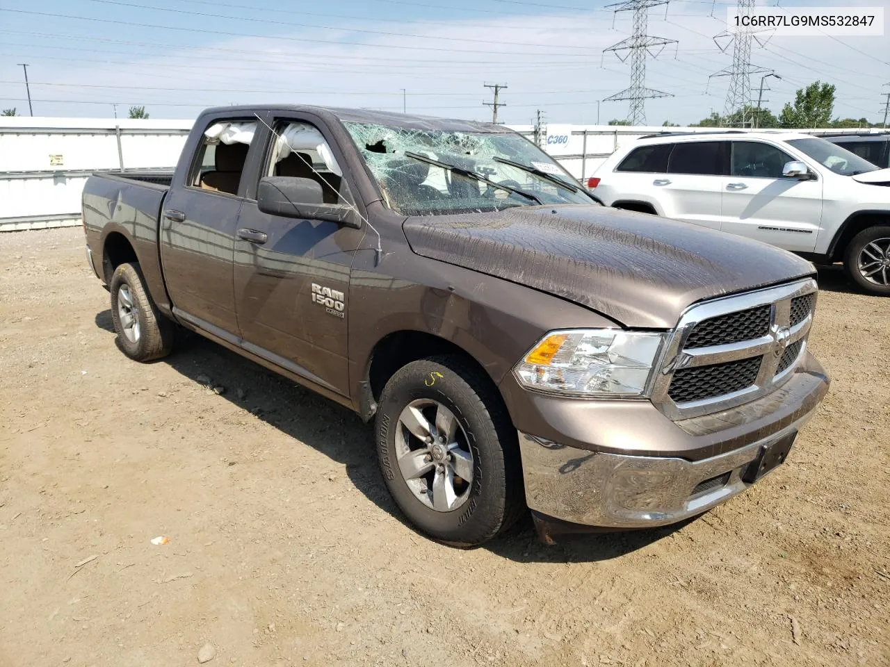 2021 Ram 1500 Classic Slt VIN: 1C6RR7LG9MS532847 Lot: 66266084