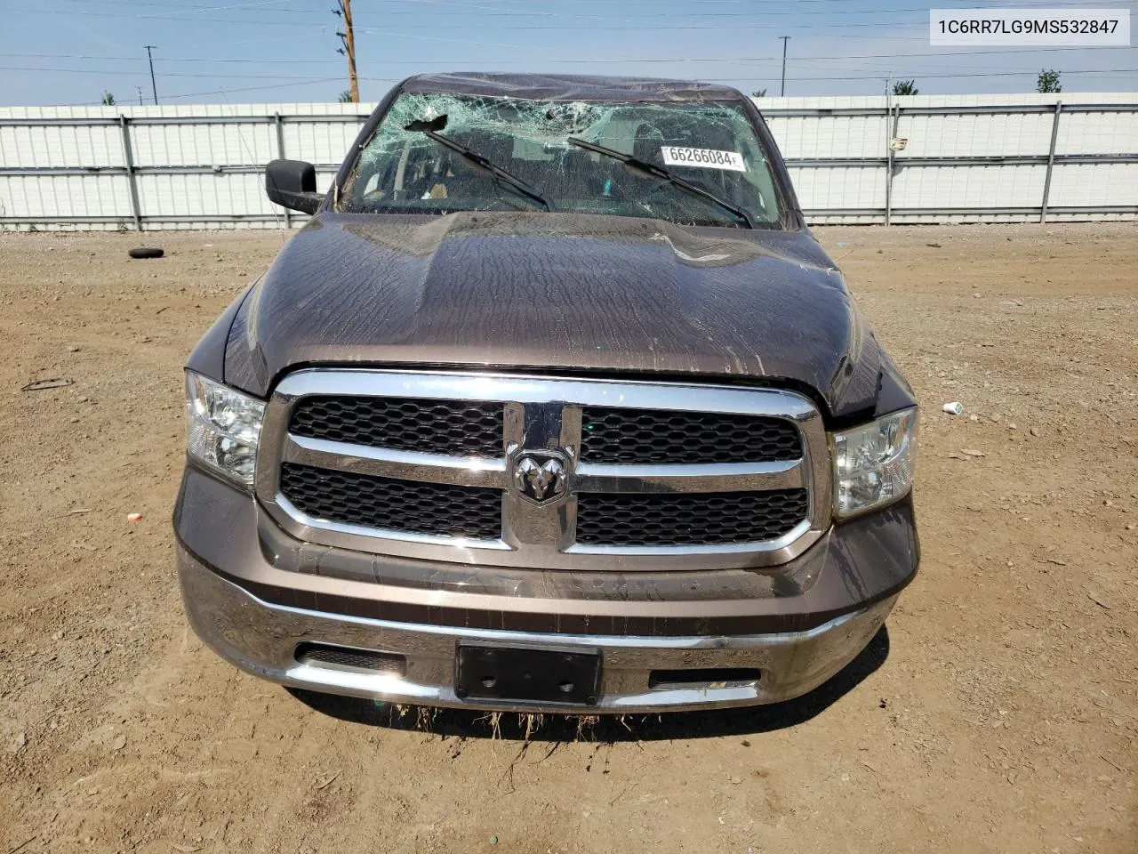 2021 Ram 1500 Classic Slt VIN: 1C6RR7LG9MS532847 Lot: 66266084