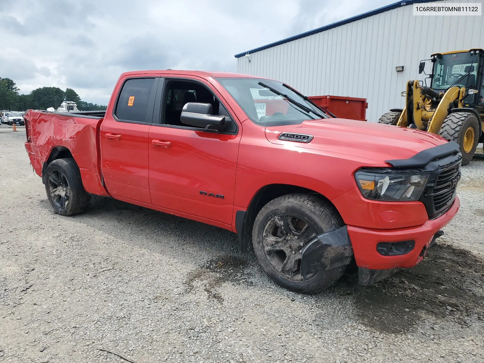 2021 Ram 1500 Big Horn/Lone Star VIN: 1C6RREBT0MN811122 Lot: 67060134