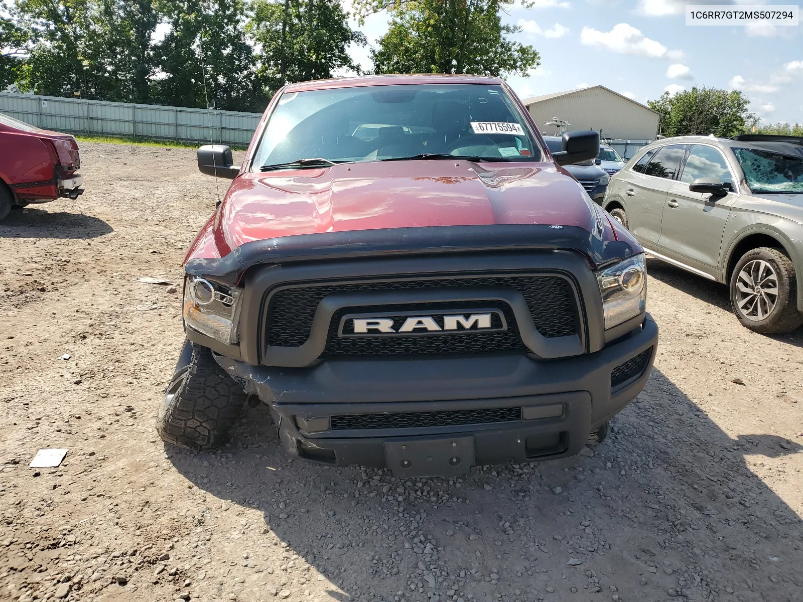 2021 Ram 1500 Classic Slt VIN: 1C6RR7GT2MS507294 Lot: 67775594