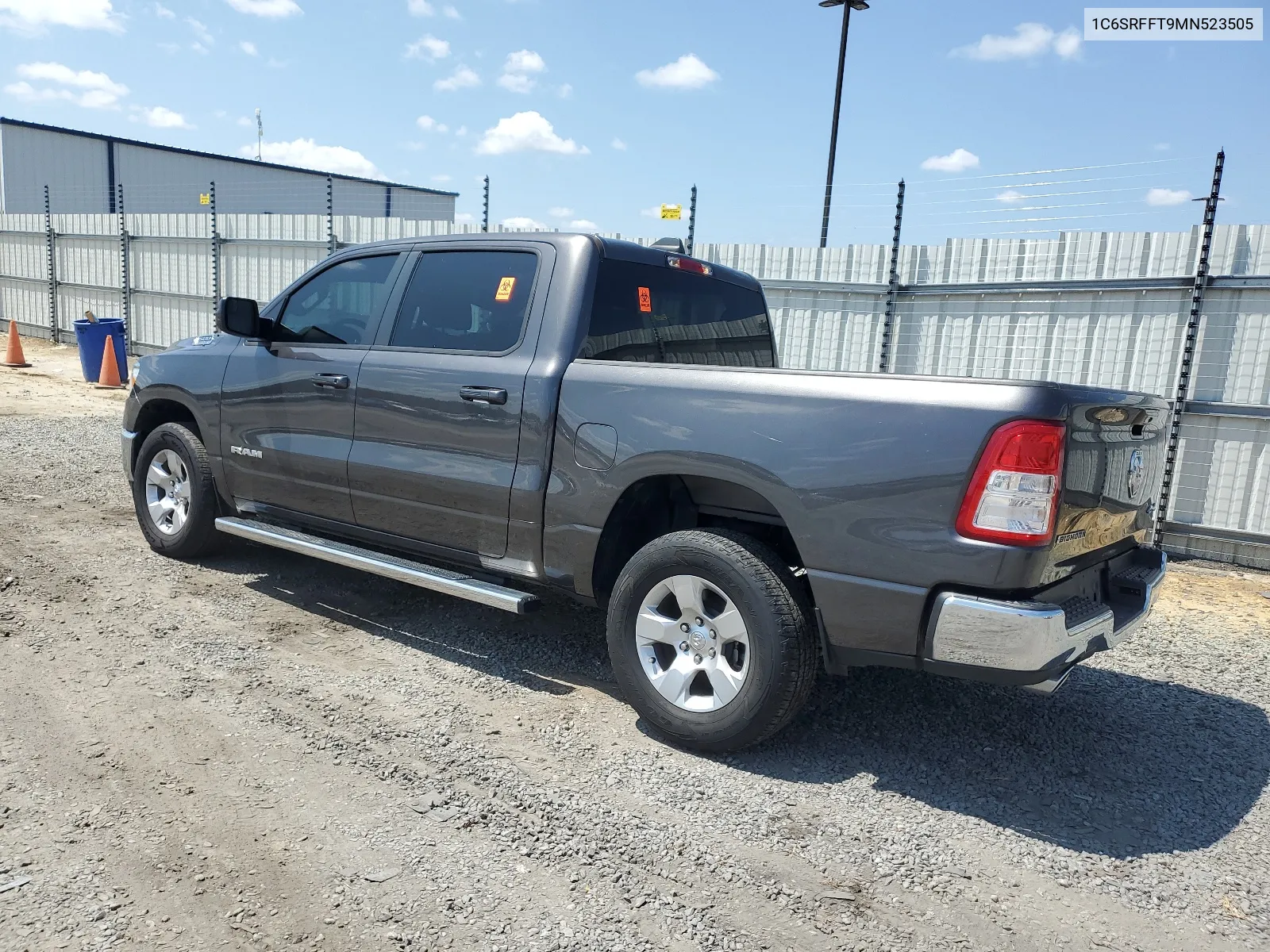 2021 Ram 1500 Big Horn/Lone Star VIN: 1C6SRFFT9MN523505 Lot: 67998764