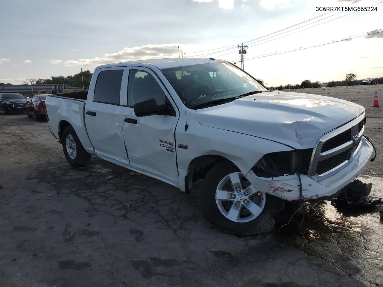 2021 Ram 1500 Classic Tradesman VIN: 3C6RR7KT5MG665224 Lot: 68123304