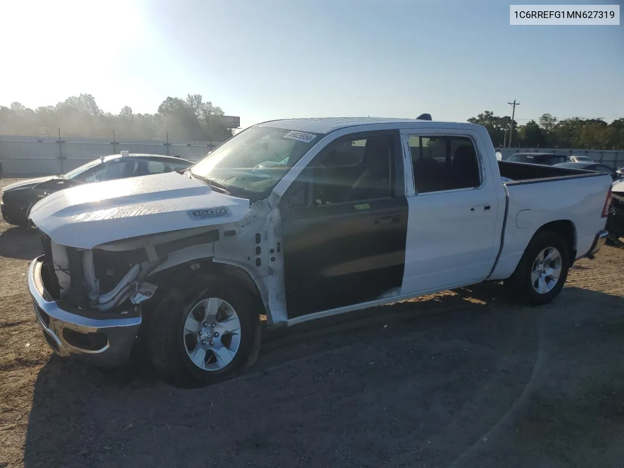 2021 Ram 1500 Big Horn/Lone Star VIN: 1C6RREFG1MN627319 Lot: 69029954