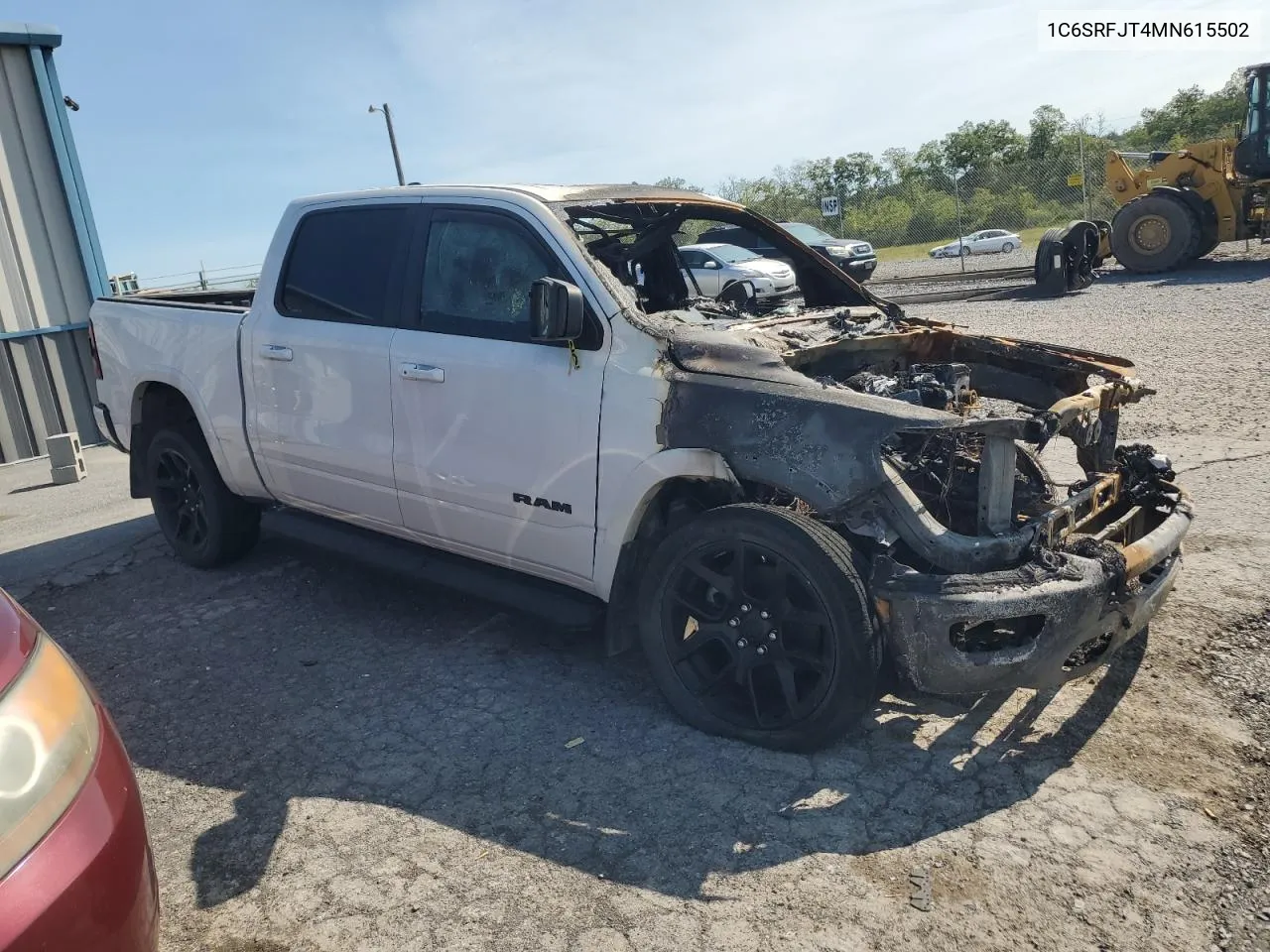 2021 Ram 1500 Laramie VIN: 1C6SRFJT4MN615502 Lot: 69631074