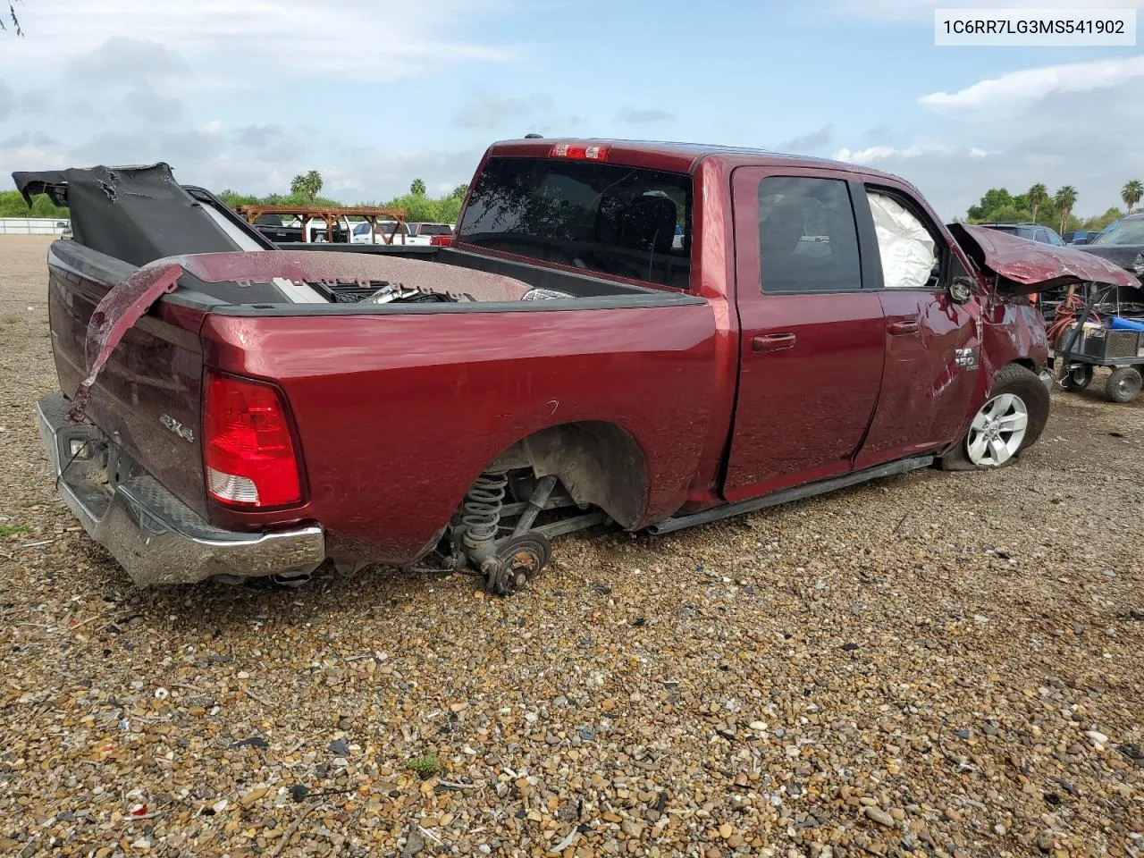 2021 Ram 1500 Classic Slt VIN: 1C6RR7LG3MS541902 Lot: 69641314