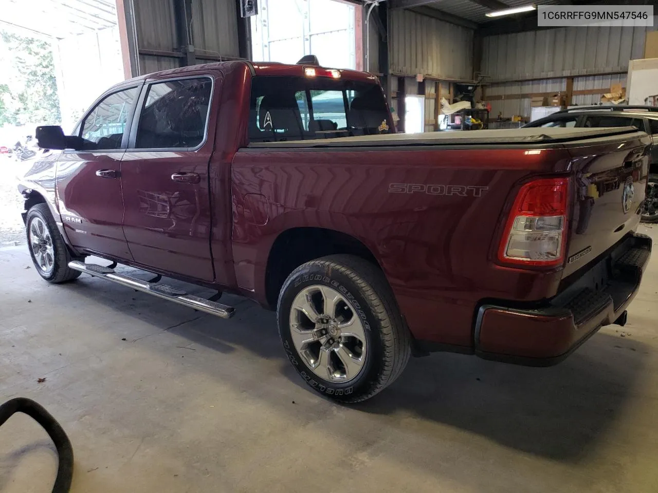 2021 Ram 1500 Big Horn/Lone Star VIN: 1C6RRFFG9MN547546 Lot: 69664244