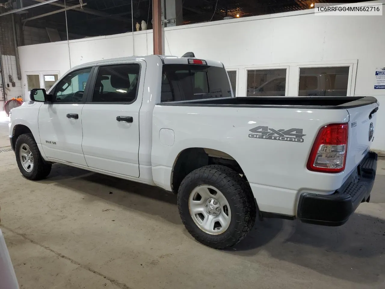 1C6RRFGG4MN662716 2021 Ram 1500 Tradesman