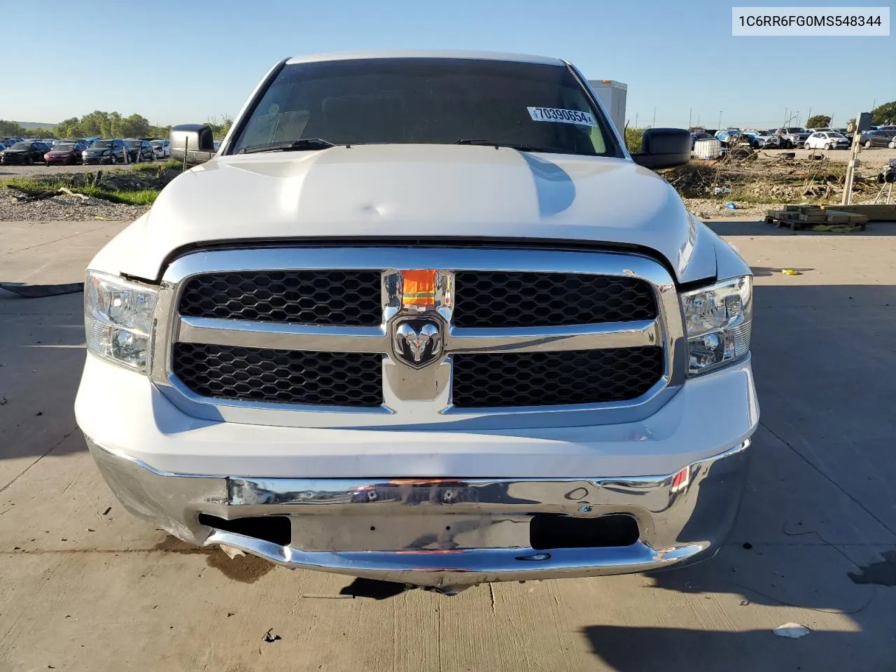 2021 Ram 1500 Classic Tradesman VIN: 1C6RR6FG0MS548344 Lot: 70390654