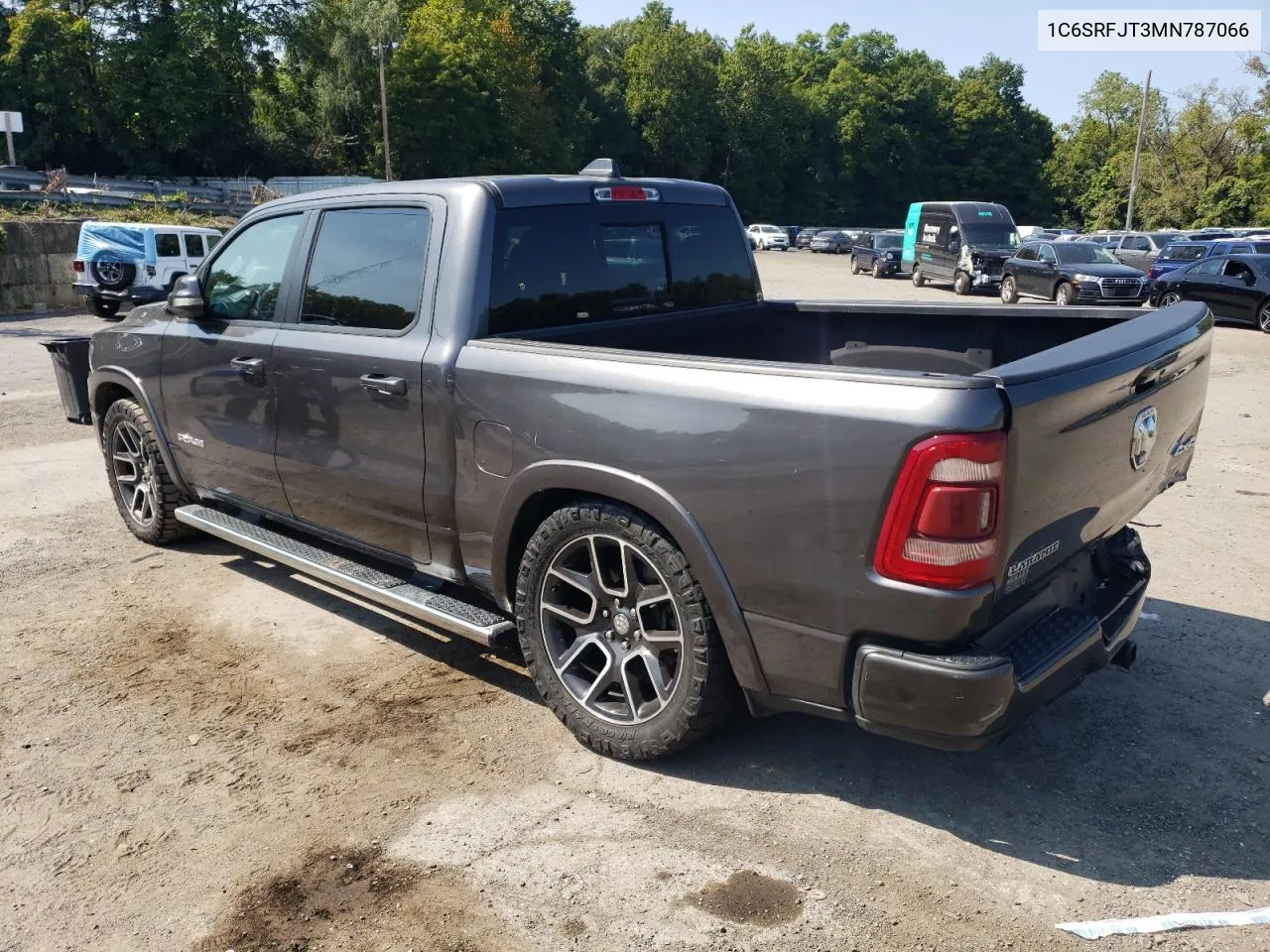 2021 Ram 1500 Laramie VIN: 1C6SRFJT3MN787066 Lot: 70474304