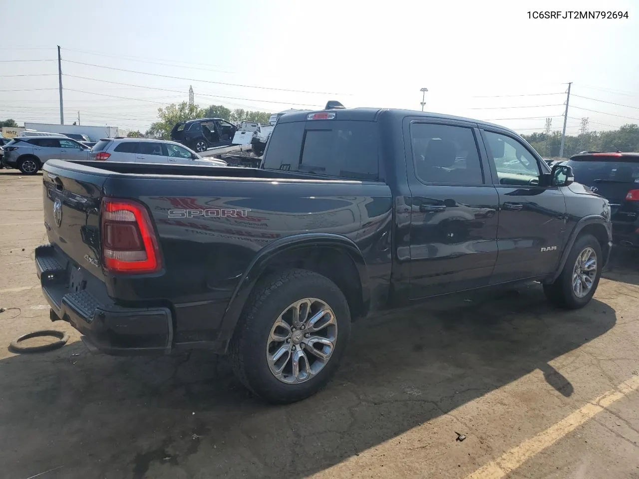 1C6SRFJT2MN792694 2021 Ram 1500 Laramie