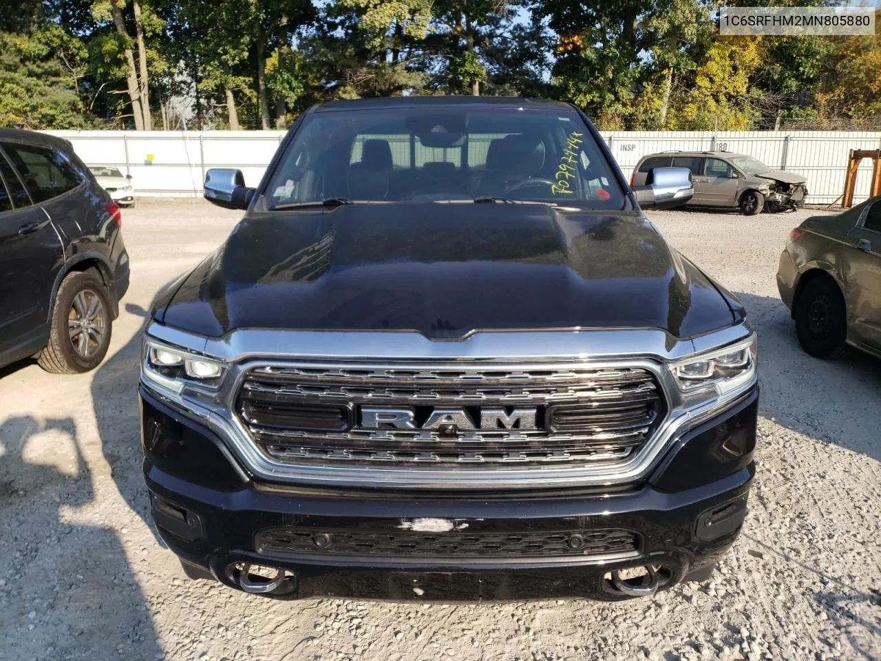 2021 Ram 1500 Limited VIN: 1C6SRFHM2MN805880 Lot: 70797994