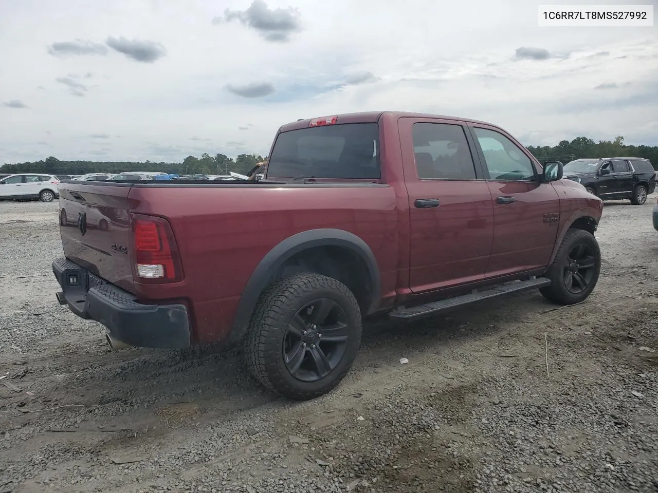 2021 Ram 1500 Classic Slt VIN: 1C6RR7LT8MS527992 Lot: 71006804