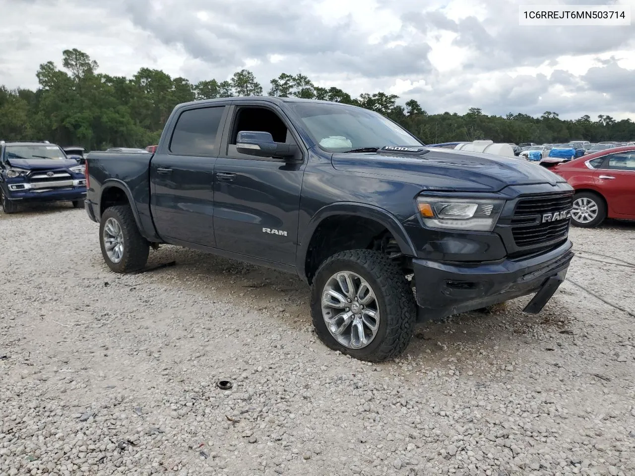 2021 Ram 1500 Laramie VIN: 1C6RREJT6MN503714 Lot: 71087574