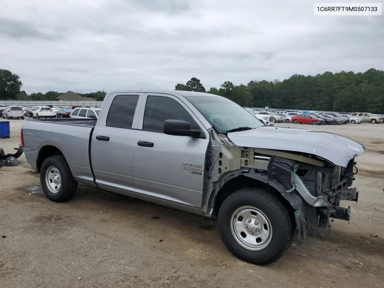 2021 Ram 1500 Classic Tradesman VIN: 1C6RR7FT9MS507133 Lot: 71170844