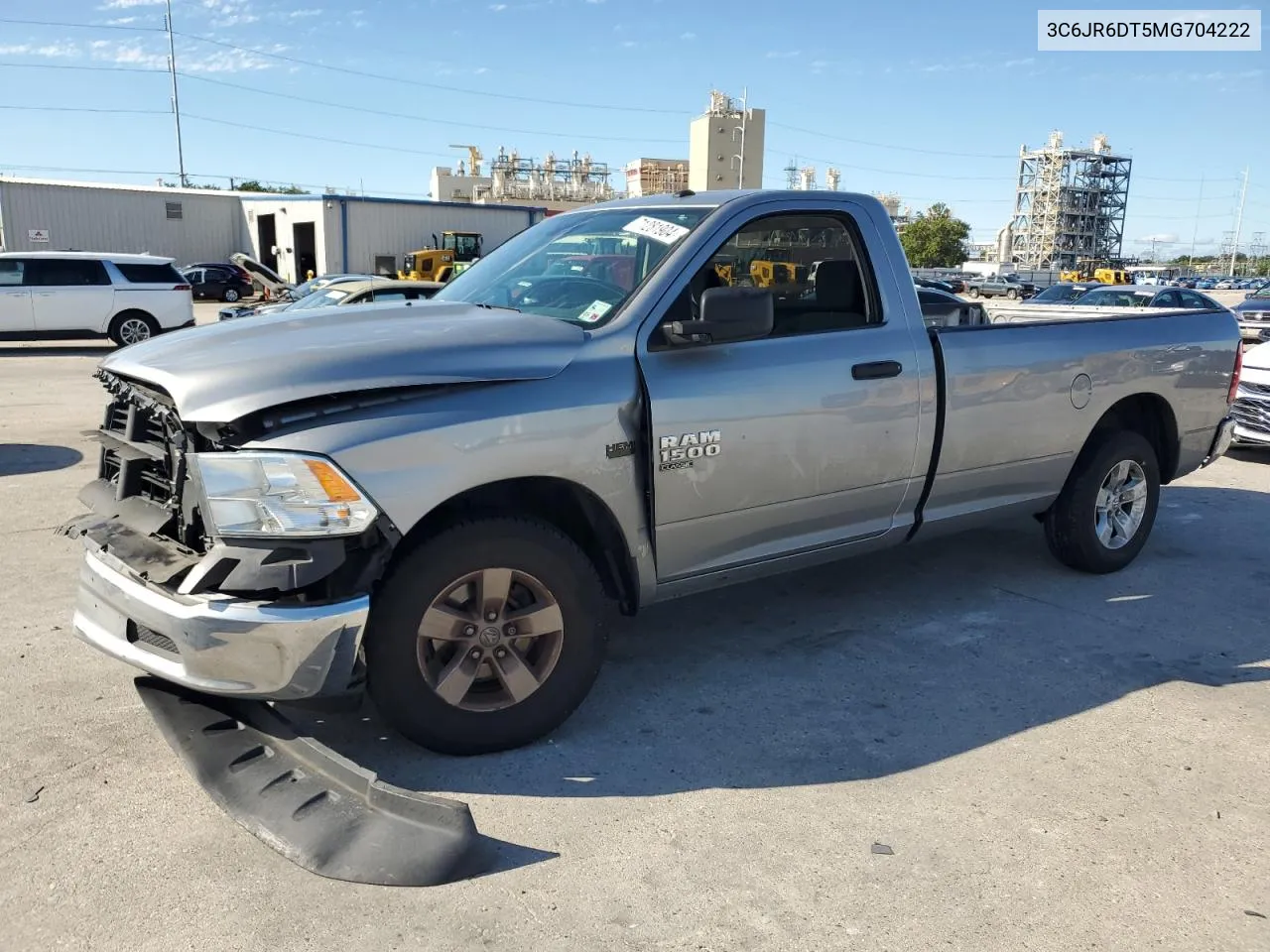 2021 Ram 1500 Classic Tradesman VIN: 3C6JR6DT5MG704222 Lot: 71281904