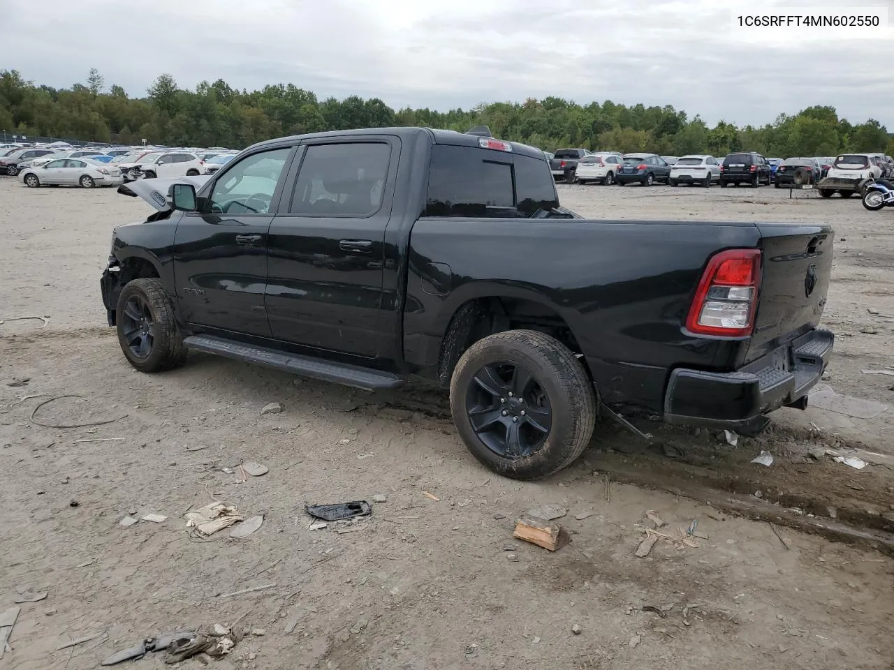 2021 Ram 1500 Big Horn/Lone Star VIN: 1C6SRFFT4MN602550 Lot: 71659724