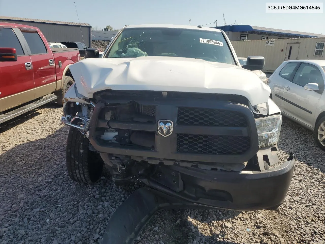 2021 Ram 1500 Classic Tradesman VIN: 3C6JR6DG4MG614546 Lot: 71808964