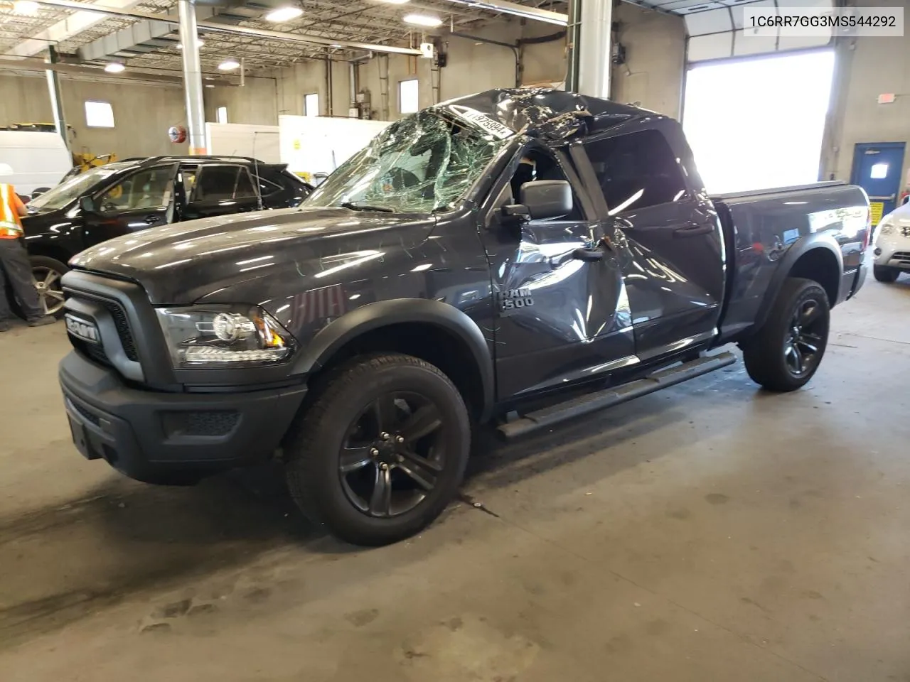 2021 Ram 1500 Classic Slt VIN: 1C6RR7GG3MS544292 Lot: 71975994