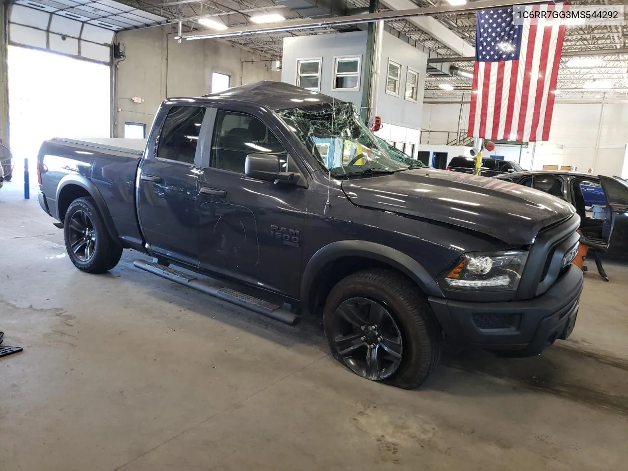 2021 Ram 1500 Classic Slt VIN: 1C6RR7GG3MS544292 Lot: 71975994