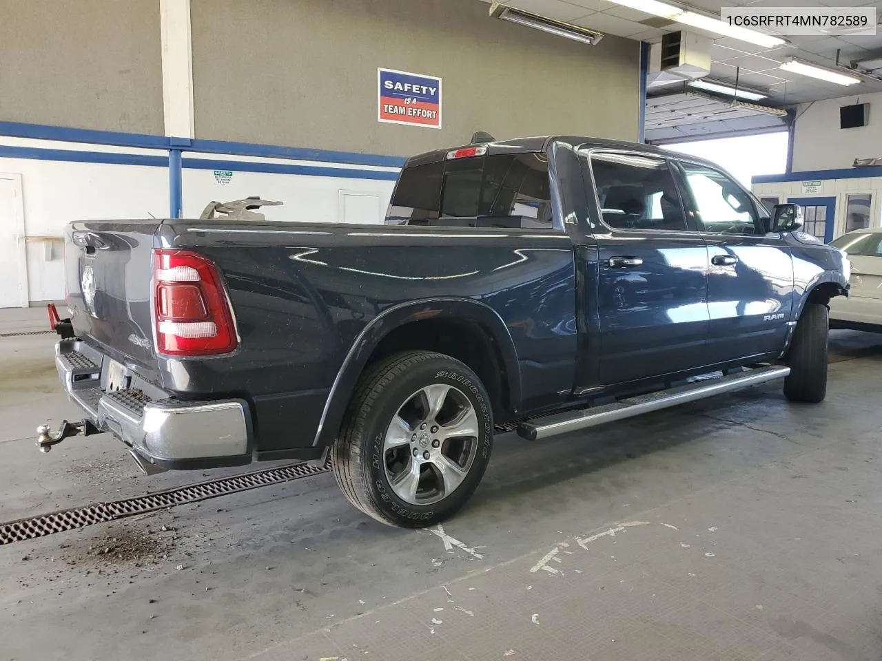 2021 Ram 1500 Laramie VIN: 1C6SRFRT4MN782589 Lot: 72165574