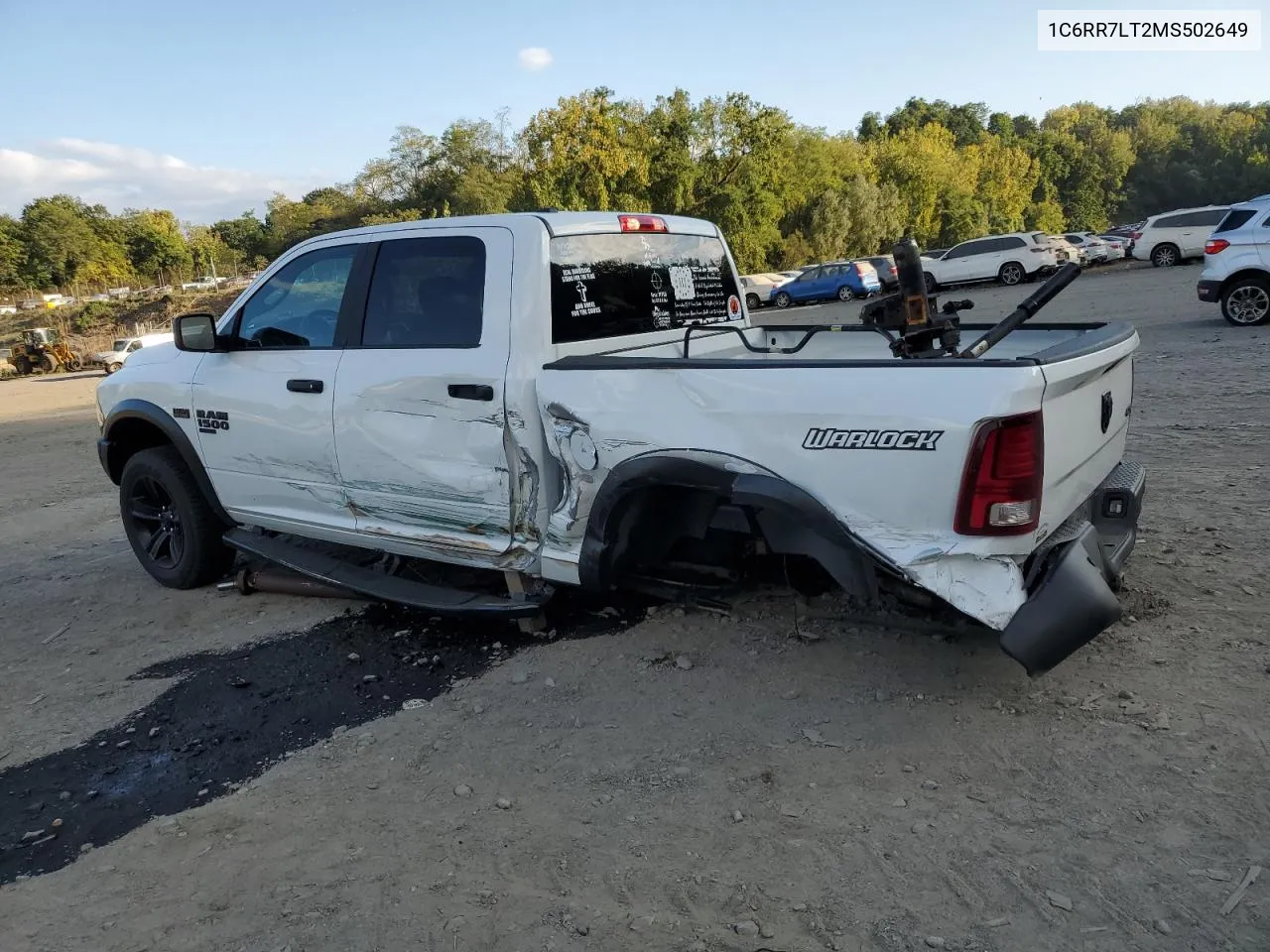 2021 Ram 1500 Classic Slt VIN: 1C6RR7LT2MS502649 Lot: 72436564