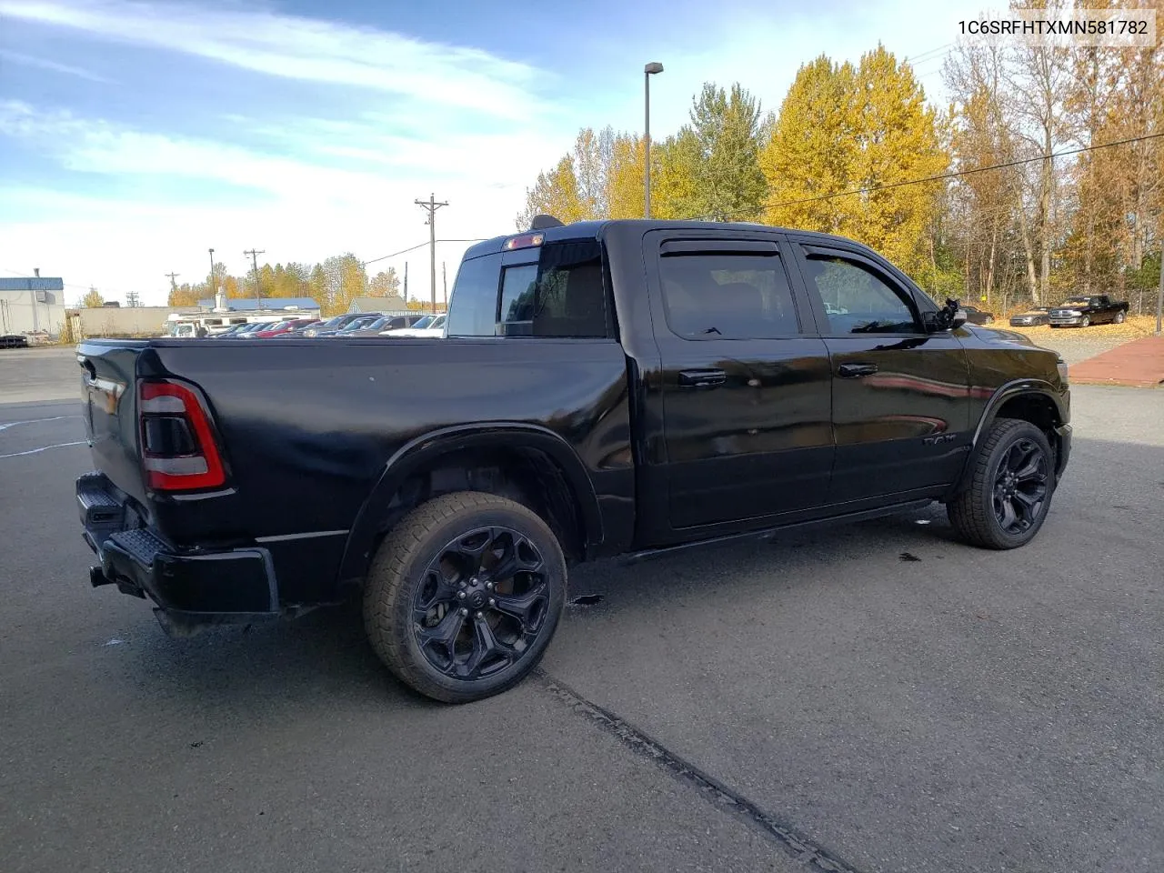 2021 Ram 1500 Limited VIN: 1C6SRFHTXMN581782 Lot: 72784754