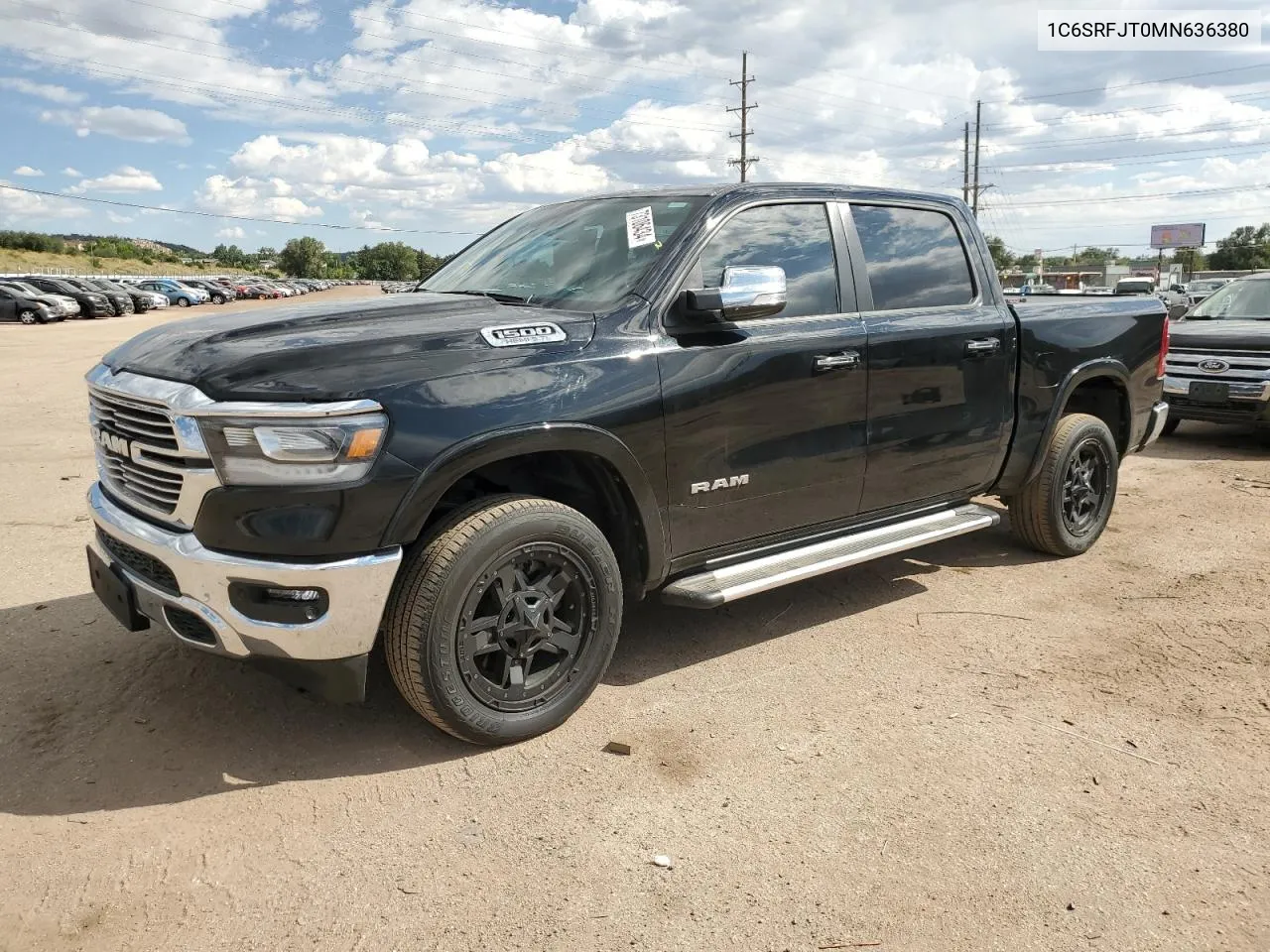 2021 Ram 1500 Laramie VIN: 1C6SRFJT0MN636380 Lot: 73106434