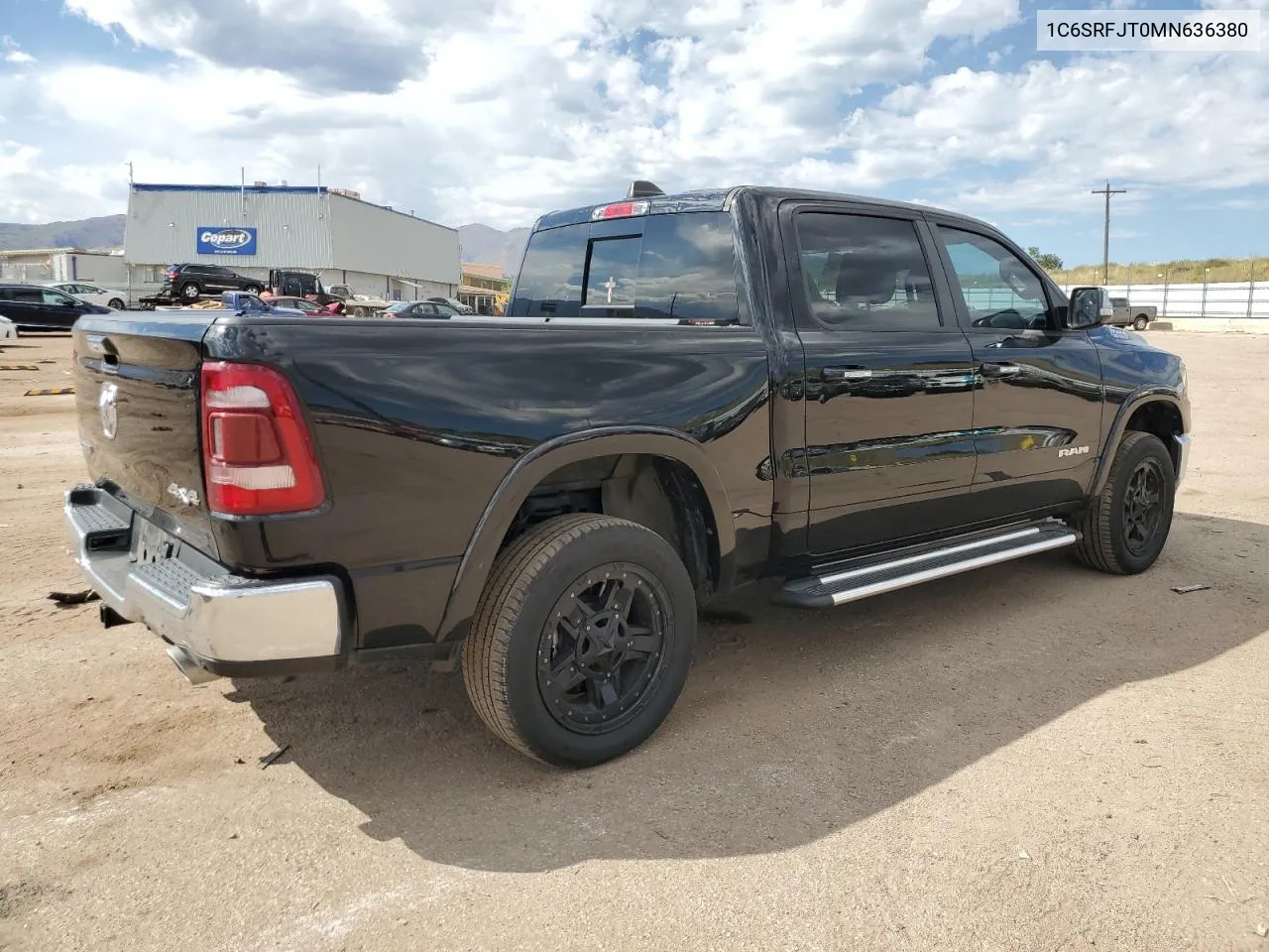 2021 Ram 1500 Laramie VIN: 1C6SRFJT0MN636380 Lot: 73106434