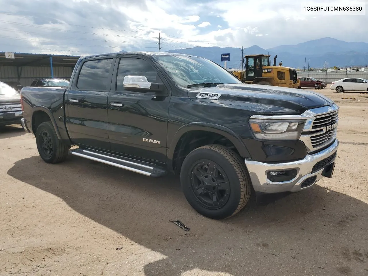 2021 Ram 1500 Laramie VIN: 1C6SRFJT0MN636380 Lot: 73106434