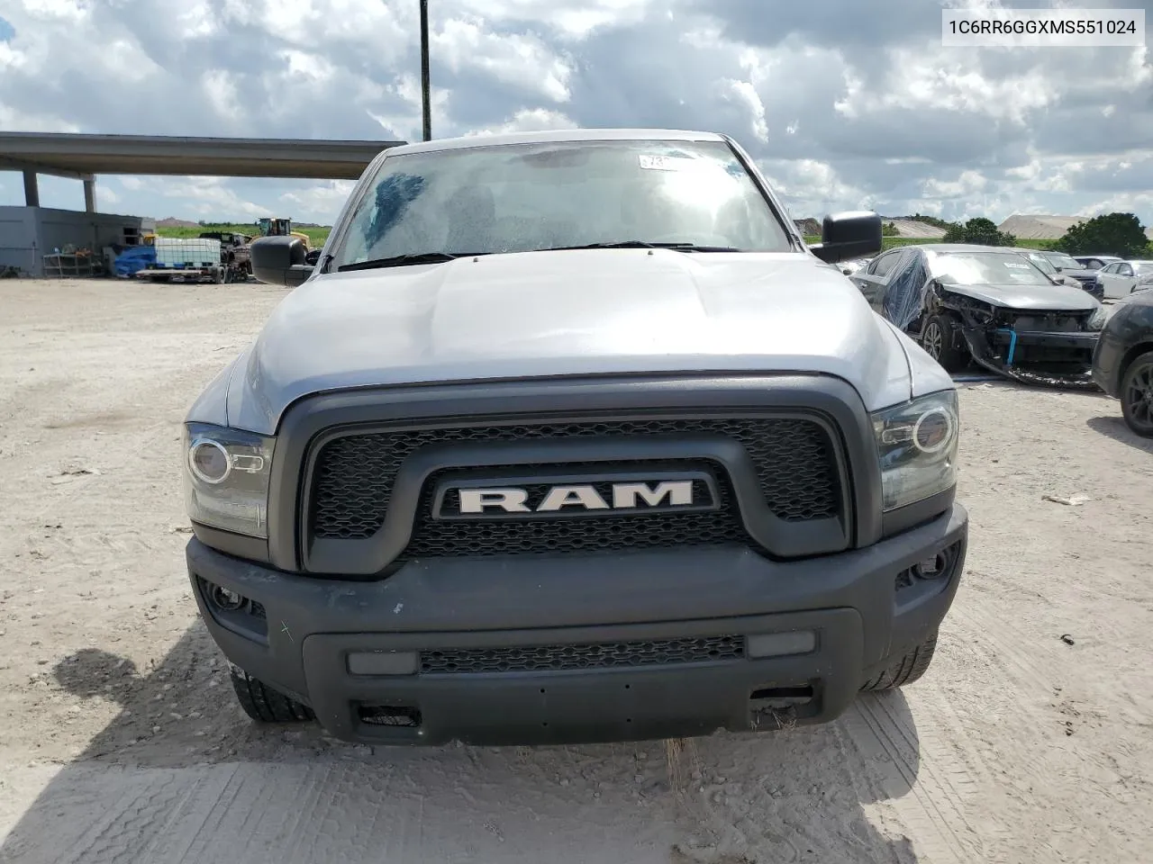 2021 Ram 1500 Classic Slt VIN: 1C6RR6GGXMS551024 Lot: 73206714