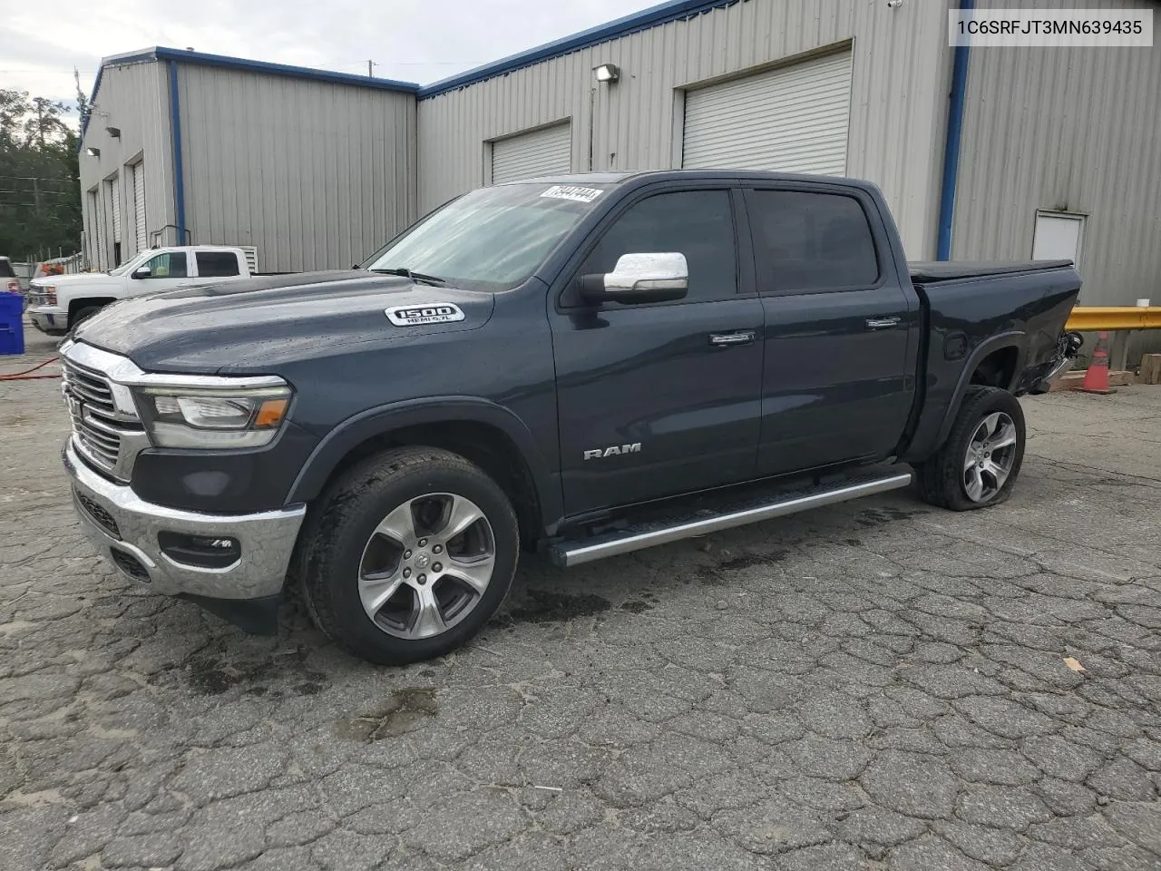 2021 Ram 1500 Laramie VIN: 1C6SRFJT3MN639435 Lot: 73447444