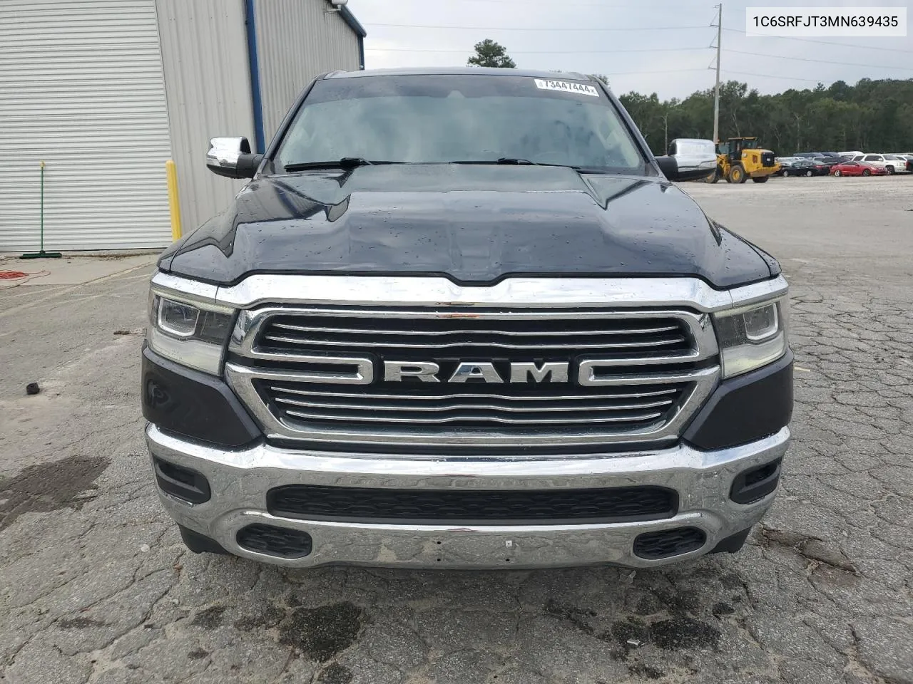 2021 Ram 1500 Laramie VIN: 1C6SRFJT3MN639435 Lot: 73447444