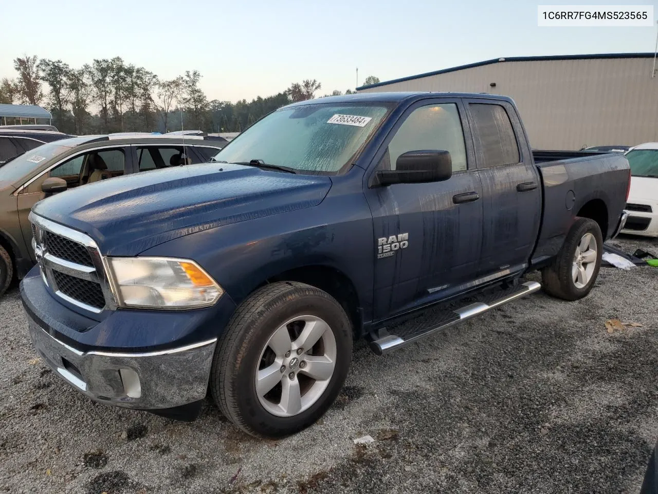 2021 Ram 1500 Classic Tradesman VIN: 1C6RR7FG4MS523565 Lot: 73633484