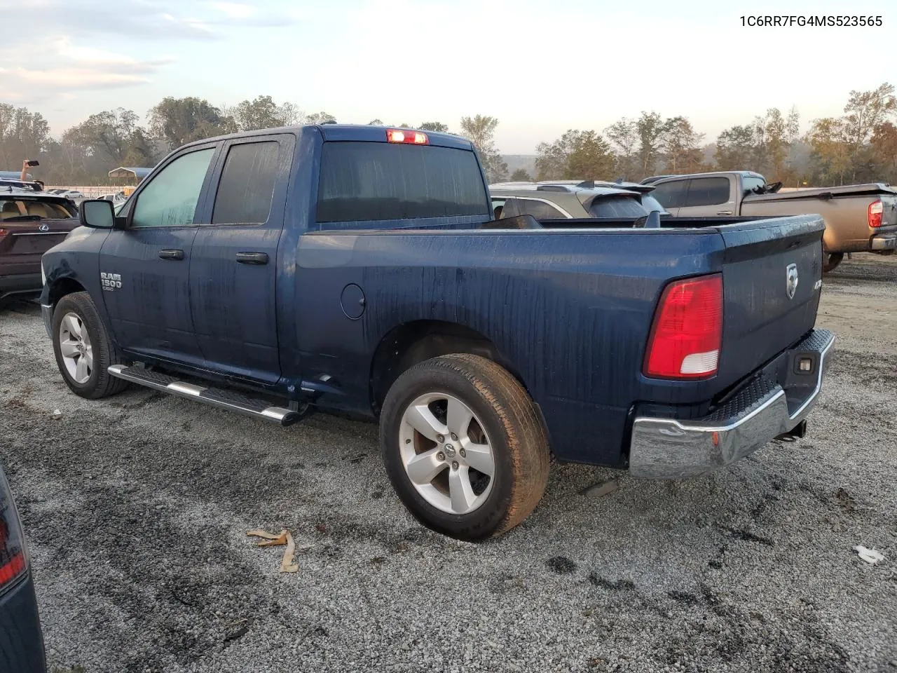 2021 Ram 1500 Classic Tradesman VIN: 1C6RR7FG4MS523565 Lot: 73633484